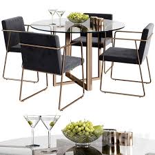 Cb2 Rouka Chair Round Dining Table Cb2 Dining Table Dining Table Chairs Round Dining Table