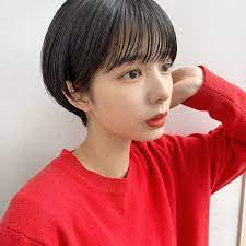 黒髪マッシュショート 銀座の美容室 ガーデン トーキョウ garden tokyo スタイリストkomakiのヘアスタイル 髪型 ヘアカタログ lala ララ 女子 髪型 ショート 髪型 ショートヘア スタイリング