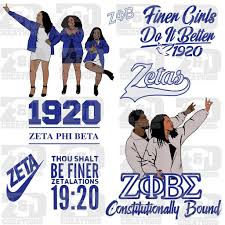 Zeta Sorority Inspired Svg Bundle Zeta Zeta Phi Beta Sorority