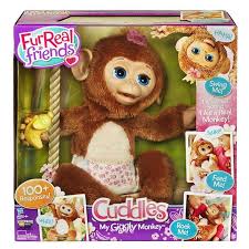 Furreal Friends Cuddles My Giggly Monkey Pet Fur Real Friends Cuddling Little Live Pets