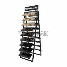Our company specializes in producing stone display rack,quartz stone display stand,shelving display rack.if you are interested in this, please contact us. Ledge Stone Tile Display Rack Stone Tile Stand