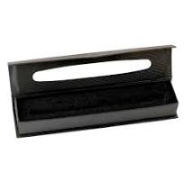 Window Cardboard Pen Box - Black | ExoticBlanks