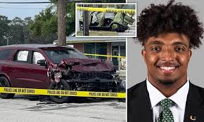 College football star Adarius Hayes hurt in fatal car crash that killed  children aged four and 10