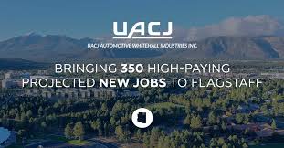 We did not find results for: Doug Ducey On Twitter Big News Uacj Automotive Whitehall Industries Has Selected Flagstaff For Its New Manufacturing Plant This Is Expected To Result In 120 High Paying Jobs Over The Next Year And
