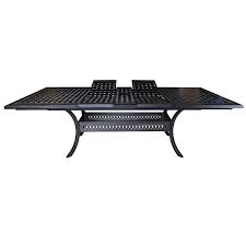(1) sold by christmas central. Pure Cast Aluminum Extendable Dining Table Patio At Sun Country