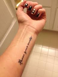 May 04, 2019 · tattoos on the wrist for the brave ladies and guys. Pin By Amy Farina On Ink Trendy Tattoos Tattoos For Women Quote Tattoos Placement