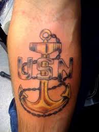 Official Navy Logo Tattoo Navy Anchor Tattoo By Wes Navy Anchor Tattoos Navy Tattoos Sailor Tattoos