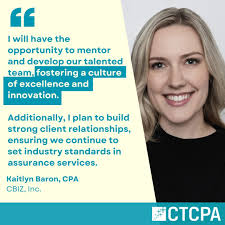 CTCPAWomen award winner Kaitlyn Baron had quite a time passing the  #CPAExam, derailed first by the COVID-19 pandemic before battling Hodgkin's  Lymphoma. Look at her now
