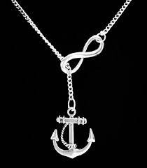 Gift For Her Infinity Anchor Necklace Best Friend Necklace Etsy In 2021 Anchor Jewelry Friend Necklaces Anchor Jewelry Necklace