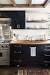 Black And White Kitchen Cabinets