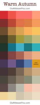 Bright And Warm Color Guides Your Color Style Fall Color Palette Warm Colour Palette Warm Autumn