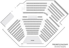 Seating Chart Freight Salvage