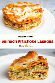 A Healthy Vegetarian Lasagna Vegetarian Instant Pot Instant Pot Recipes Vegetarian Healthy Vegetarian Lasagna