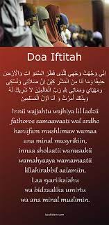 Bacaan Doa Iftitah Yang Umum Dalam Shalat