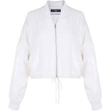 Black And White Bomber Jacket Womens Tibi All Over Sequins Bomber White Bomber Jacket White Cropped Jacket Sequin Bomber Jacket