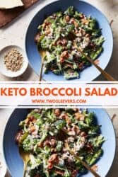 Keto Broccoli Salad Low Carb Broccoli Salad Recipe