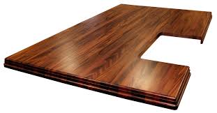 custom wood countertop options finishes