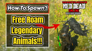 Of these 200, there are 16 legendary animals you can hunt. How To Spawn Legendary Animals In Free Roam Deadpik4chu S Red Dead Online Tips And Tricks Youtube