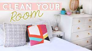 A clean bedroom leads to a peaceful mind. How To Tidy Your Room Fast Clean Your Room In 30 Minutes Youtube