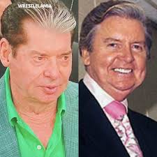 As he grows older Vince McMahon's resemblance to his father is becoming  more and more apparent.