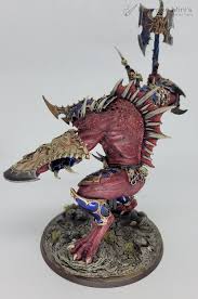 Skaarac the bloodborn, great khorgorath of khorne is a fantastically detailed model. Khorne Bloodbound Krymson Mini S