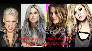 I think this is a good thing. Kelly Clarkson Vs Hilary Duff Vs Avril Lavigne Vs P Nk Princesas 2000 S Youtube