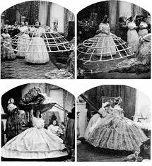 Este censo del año 1855 forma parte de la memoria colectiva de la república argentina. The Hoop Crinoline Living In A Cage Victorian Era Fashion Historical Dresses Crinoline Dress