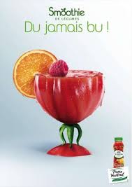 Publicite Marketing Les Meilleures Creations Francaises De La Semaine Smoothies De Legumes Smoothie Legume Publicite