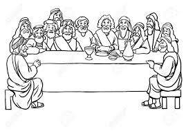 Please remember to share it with your friends if you like. Coloring Page Of The Last Supper Stock Photo Picture And Royalty Free Image Image 125684792