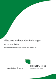Diese werden jedoch erst zu einem späteren zeitpunkt konkretisiert und in der zukunft geschlossen. Faq Zum Umgang Mit Fertigen Agb Im B2b Geschaft Comp Lex