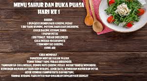 Satukan dengan bahan a yang lain. Updated Menu Sahur Dan Buka Puasa Terlengkap 2020 Pc Android App Download 2021