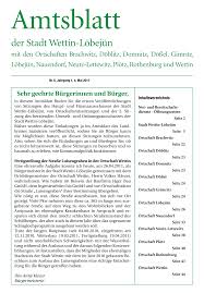 Http Www Stadt Wettin Loebejuen De Download 385 Amtsblatt Stadt Wettin Lbejn 04 05 2011 Pdf