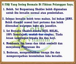Wa cuma amalkan jamu dan teh herba selepas 30 hari berpantang. Set Bersalin Terbaik