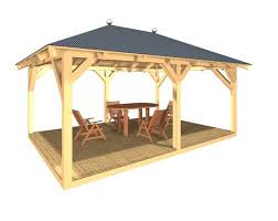 Holzpavillon Gartenpavillon Verschraubte Variante In Garten Terrasse Gartenbauten Sonnenschutz Partyzelte Holz Pavillon Holzpavillon Garten Pavillon