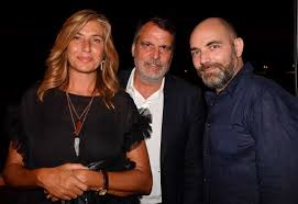 «si è trasferito da me in 48 ore, impazzisco se non stiamo insieme». Myrta Merlino Marco Tardelli Vittorio Zincone Foto Di Bacco Dago Fotogallery