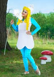 The Smurfs Women's Smurfette Costume - Walmart.com