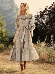 Mountain Dress Cream California Wildflower In 2020 Fashion Dresses Farm Dress