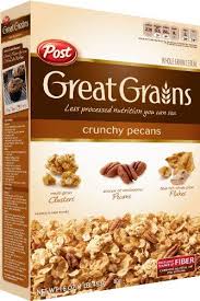 post great grains crunchy pecan whole grain cereal 16ounce boxes pack of 7 check out the image by visitin great grains pizza nutrition facts crunchy pecans