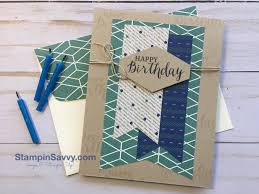 Birthday Card Ideas For Brother Easy Masculine Birthday Card With Surprising And Retiring Stamps Simple Birthday Cards Birthday Cards Diy 60th Birthday Cards