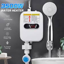 Food truck electric tankless water heater. Buy 3500w 220v Mini Water Heater Hot Electric Tankless Household Bathroom Faucet With Shower Head Lcd Temperature Display At Affordable Prices Free Shipping Real Reviews With Photos Joom