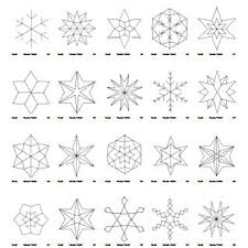 Flocons De Neige A Peindre Ou A Tracer Pattern Art Geometric Tattoo Doodles