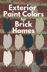 There are two ways of looking at exterior paint colors that go with red brick; 10 Exterior Paint Colors For Brick Homes West Magnolia Charm