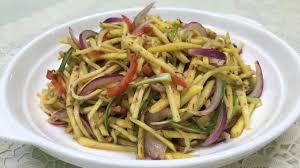 Green Mango Salad Ensaladang Mangga Green Mango Salad Mango Salad Mango Recipes