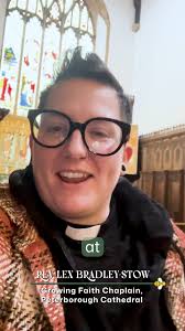 "We're seeing more young people in our services, and that's impacting  families who are starting to come along to services as well.", Rev Lex  Bradley-Stow, Growing Faith Chaplain at Peterborough ...