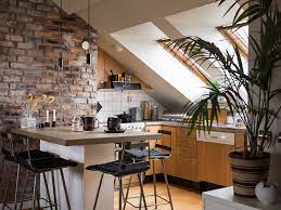 Check spelling or type a new query. A Small Charming Kitchen With An Exposed Brick Wall Located In The Attic Of A Building Constructed In The 1930s Sweden 4000x3000 Roomporn