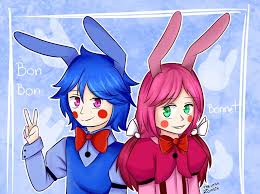 Five nights at freddy's 2 golden freddy and bonbon or toy bonnie. Bonbon And Bonnet By Justalittlezombie Deviantart Com On Deviantart Anime Fnaf Bon Bon Fnaf Bon Bons