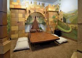 Kids Room Ideas Plant Lizard Dragon Kids Castle Room Bricks River Pillow Sofa Pole Wallpaper Chair Black Whit Kids Room Wallpaper Castle Rooms Kids Rooms Diy