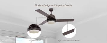 52 inch Carro Addison 3-Blades Smart Ceiling Fan with LED Light
