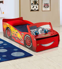 Disney Cars Lightning Mcqueen Toddler Bed With Lightup Windscreen In Multi Color By Cot Candy