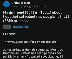 2,464 likes · 38 talking about this. Valentine S Priorities Sonic The Hedgehog 2020 Film Know Your Meme